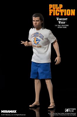 Pulp Fiction My Favourite Movie Actionfigur 1/6 Vincent Vega 30 cm --- BESCHAEDIGTE VERPACKUNG