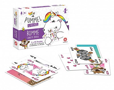 Pummeleinhorn Number 1 Spielkarten Set Rommé - Bridge - Canasta