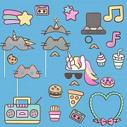 Pusheen Party Selfie Foto Kit