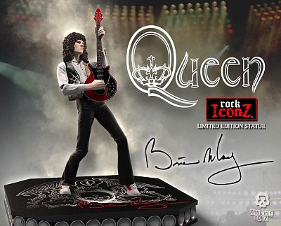 Queen Rock Iconz Statue Brian May Limited Edition 23 cm - Beschädigte Verpackung