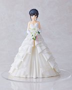 Rascal Does Not Dream of Bunny Girl Senpai Statue 1/7 Shoko Mahinohara Wedding Ver. 22 cm --- BESCHAEDIGTE VERPACKUNG