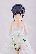 Rascal Does Not Dream of Bunny Girl Senpai Statue 1/7 Shoko Mahinohara Wedding Ver. 22 cm --- BESCHAEDIGTE VERPACKUNG