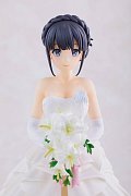 Rascal Does Not Dream of Bunny Girl Senpai Statue 1/7 Shoko Mahinohara Wedding Ver. 22 cm --- BESCHAEDIGTE VERPACKUNG