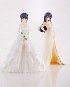 Rascal Does Not Dream of Bunny Girl Senpai Statue 1/7 Shoko Mahinohara Wedding Ver. 22 cm --- BESCHAEDIGTE VERPACKUNG