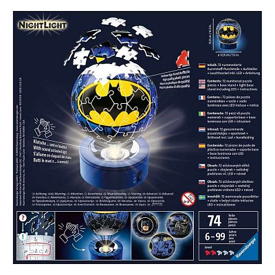 Ravensburger 3D Puzzle Nachtlicht Puzzle Ball Batman