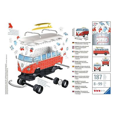 Ravensburger 3D Puzzle Volkswagen T1 Surfer Edition (187 Teile)