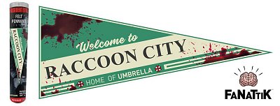 Resident Evil Wimpel Welcome To Raccoon City