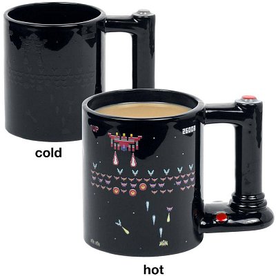 Retro Arcade Tasse mit Thermoeffekt