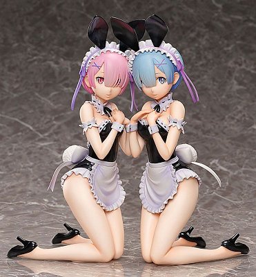 Re:ZERO -Starting Life in Another World- PVC Statue 1/4 Ram Bare Leg Bunny Ver. 30 cm