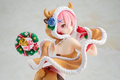 Re:ZERO -Starting Life in Another World- PVC Statue 1/7 Ram Christmas Maid Ver. 23 cm