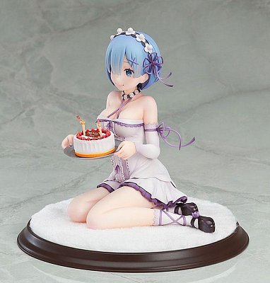 Re:ZERO -Starting Life in Another World- PVC Statue 1/7 Rem Birthday Cake Ver. 13 cm