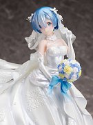 Re:ZERO -Starting Life in Another World- PVC Statue 1/7 Rem Wedding Dress Ver. 23 cm