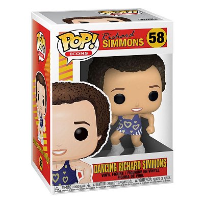 Richard Simmons POP! Icons Vinyl Figur Dancing Richard Simmons 9 cm
