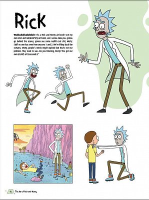 Rick and Morty Artbook The Art of Rick and Morty *Englische Version* --- BESCHAEDIGTE VERPACKUNG