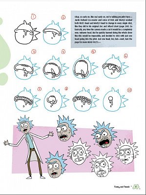 Rick and Morty Artbook The Art of Rick and Morty *Englische Version* --- BESCHAEDIGTE VERPACKUNG