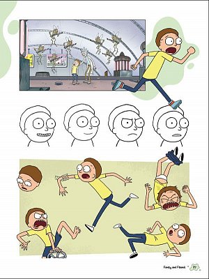 Rick and Morty Artbook The Art of Rick and Morty *Englische Version* --- BESCHAEDIGTE VERPACKUNG