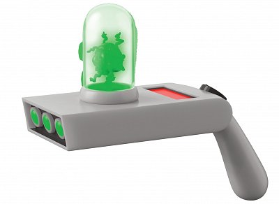 Rick and Morty Vinyl Toy Cosplay Replik mit Sound und Leuchtfunktion Portal Gun