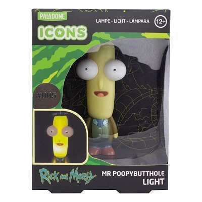 Rick & Morty 3D Icon Lampe Mr PoopyButtHole