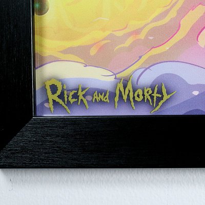 Rick & Morty Kunstdruck Misadventure in Space Limited Edition Fan-Cel 36 x 28 cm