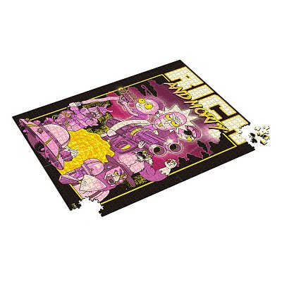 Rick & Morty Puzzle Retro Poster (1000 Teile)