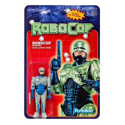 Robocop ReAction Actionfigur Robocop Battle Damaged (Glow in the Dark) 10 cm