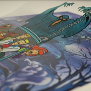 Scooby Doo Kunstdruck Limited Edition Fan-Cel 36 x 28 cm