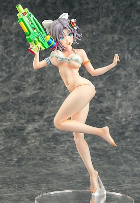 Senran Kagura Peach Beach Splash Statue 1/7 Yumi Senran Kagura PBS Ver. 25 cm --- BESCHAEDIGTE VERPACKUNG