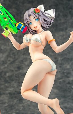 Senran Kagura Peach Beach Splash Statue 1/7 Yumi Senran Kagura PBS Ver. 25 cm --- BESCHAEDIGTE VERPACKUNG