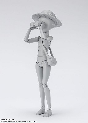 S.H. Figuarts Actionfigur Body Chan Ken Sugimori Edition DX Set (Gray Color Ver.) 13 cm