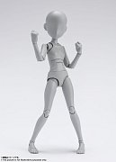 S.H. Figuarts Actionfigur Body Chan Ken Sugimori Edition DX Set (Gray Color Ver.) 13 cm