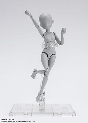 S.H. Figuarts Actionfigur Body Chan Ken Sugimori Edition DX Set (Gray Color Ver.) 13 cm