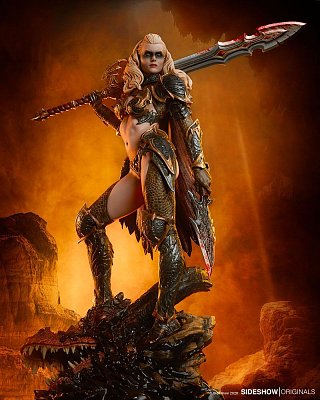 Sideshow Originals Statue Dragon Slayer: Warrior Forged in Flame 47 cm