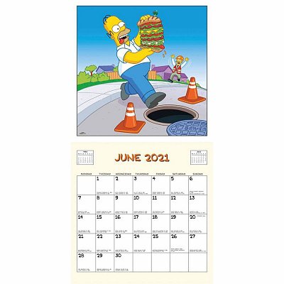 Simpsons Kalender 2021 *Englische Version*