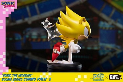 Sonic The Hedgehog BOOM8 Series PVC Figur Vol. 06 Super Sonic 8 cm