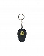 Sony PlayStation Biker Gummi-Schlüsselanhänger Skulll 8 cm