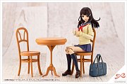 Sousai Shojo Teien Model Kit Zubehör-Set 1/10 After School Cafe Table 8 cm