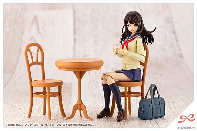 Sousai Shojo Teien Model Kit Zubehör-Set 1/10 After School Cafe Table 8 cm