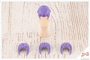 Sousai Shojo Teien Model Kit Zubehör-Set 1/10 After School Short Wigs Type A Orange & Purple