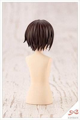 Sousai Shojo Teien Model Kit Zubehör-Set 1/10 After School Short Wigs Type A White & Chocolate Brown