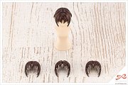 Sousai Shojo Teien Model Kit Zubehör-Set 1/10 After School Short Wigs Type A White & Chocolate Brown