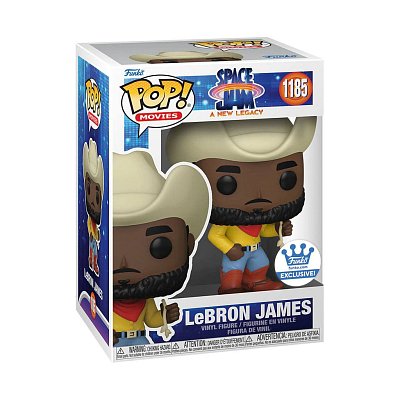 Space Jam 2 POP! Movies Vinyl Figur LeBron James (Cowboy) Exclusive 9 cm