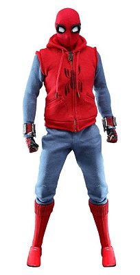 Spider-Man: Far From Home Movie Masterpiece Actionfigur 1/6 Spider-Man (Homemade Suit) 29 cm