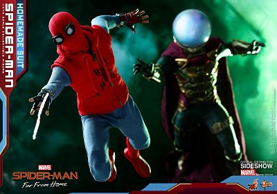 Spider-Man: Far From Home Movie Masterpiece Actionfigur 1/6 Spider-Man (Homemade Suit) 29 cm