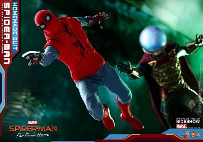 Spider-Man: Far From Home Movie Masterpiece Actionfigur 1/6 Spider-Man (Homemade Suit) 29 cm