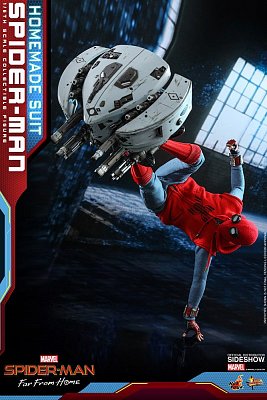 Spider-Man: Far From Home Movie Masterpiece Actionfigur 1/6 Spider-Man (Homemade Suit) 29 cm
