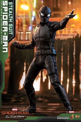 Spider-Man: Far From Home Movie Masterpiece Actionfigur 1/6 Spider-Man (Stealth Suit) 29 cm