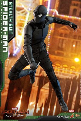 Spider-Man: Far From Home Movie Masterpiece Actionfigur 1/6 Spider-Man (Stealth Suit) 29 cm