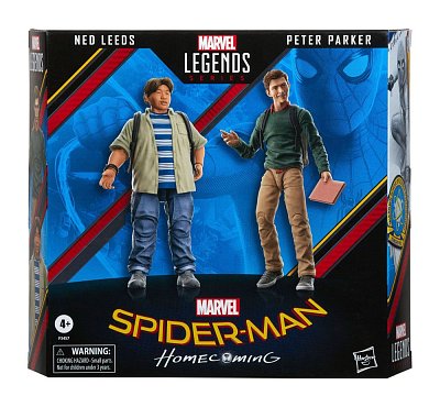 Spider-Man: Homecoming Marvel Legends Actionfiguren 2er-Pack 2022 Ned Leeds & Peter Parker 15 cm