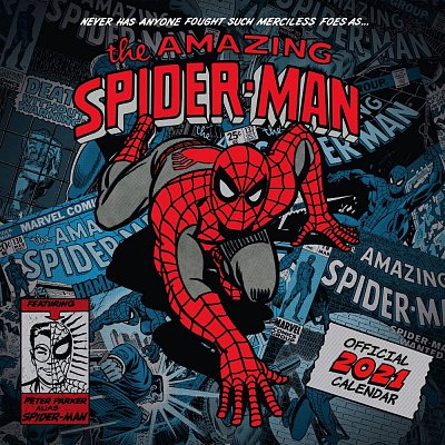 Spider-Man Kalender 2021 *Englische Version*