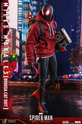 Spider-Man: Miles Morales Videogame Masterpiece Actionfigur 1/6 Miles Morales Bodega Cat Suit 29 cm